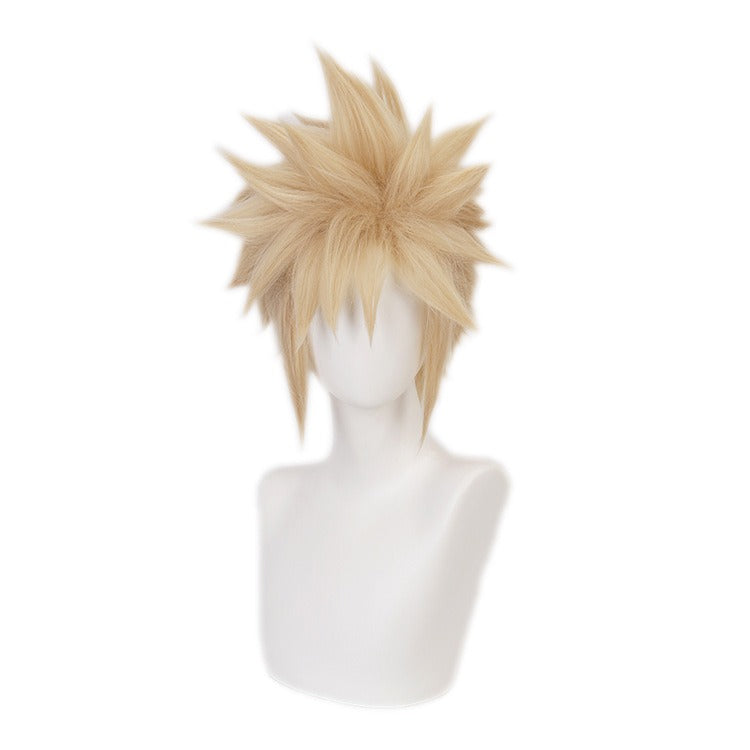 Final Fantasy 7 Claude Streyff cosplay wig women's dual-use