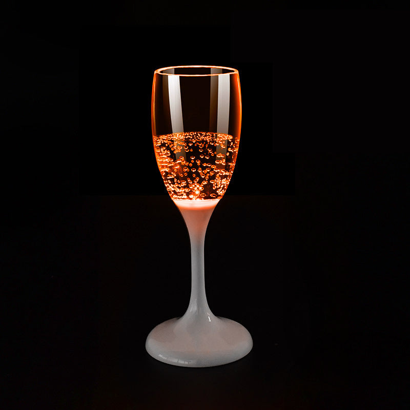 Creative Water Sensing Wedding luminous Glasses cup Party Supplies Novelty LED Light Up Wine bottles for Party Club Bar Drinking