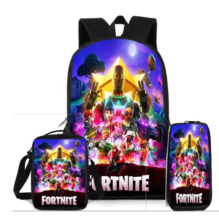 3 piece school Fornite Bags