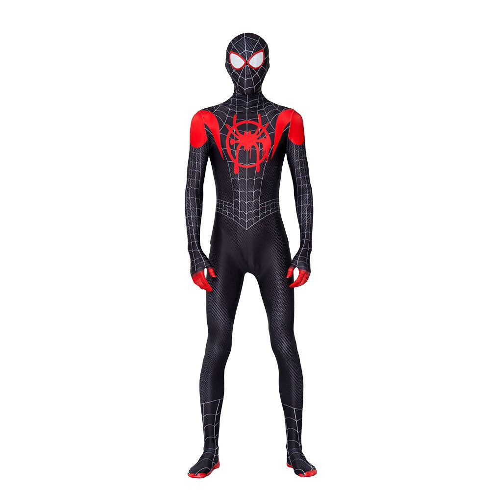 Parallel Universe 2 Miles Halloween cosplay Spider Man costume children's headgear adult Gwen jumpsuit