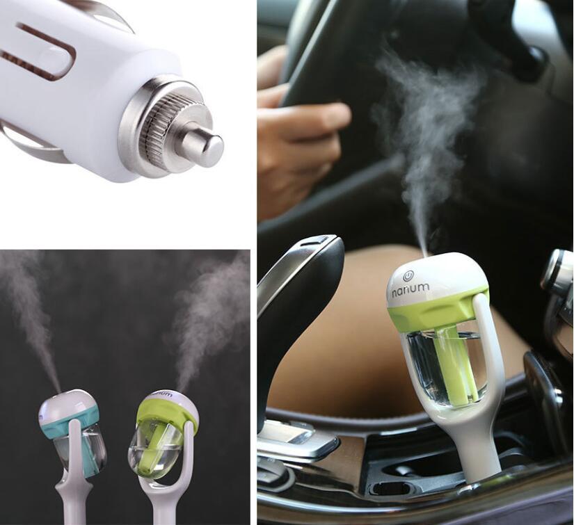 Car charger Humidifier Mini Air Purifier Aroma Diffuser Auto Air Freshener Aromatherapy