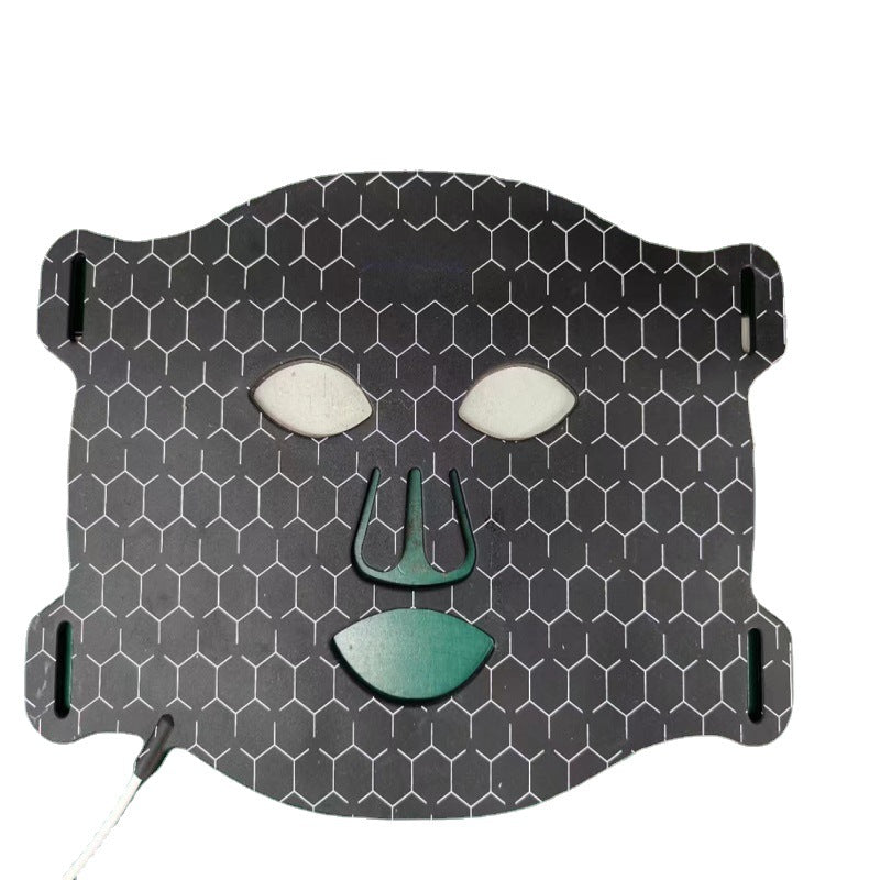 Food grade silicone beauty mask with LED photons home use beauty equipment 7 colors led face mask