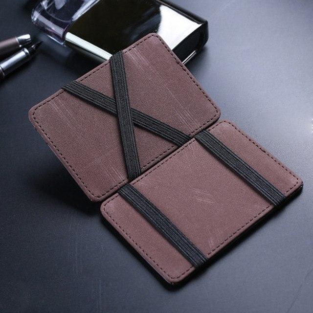 Mini Leather unisex women men Wallet Wallet ID