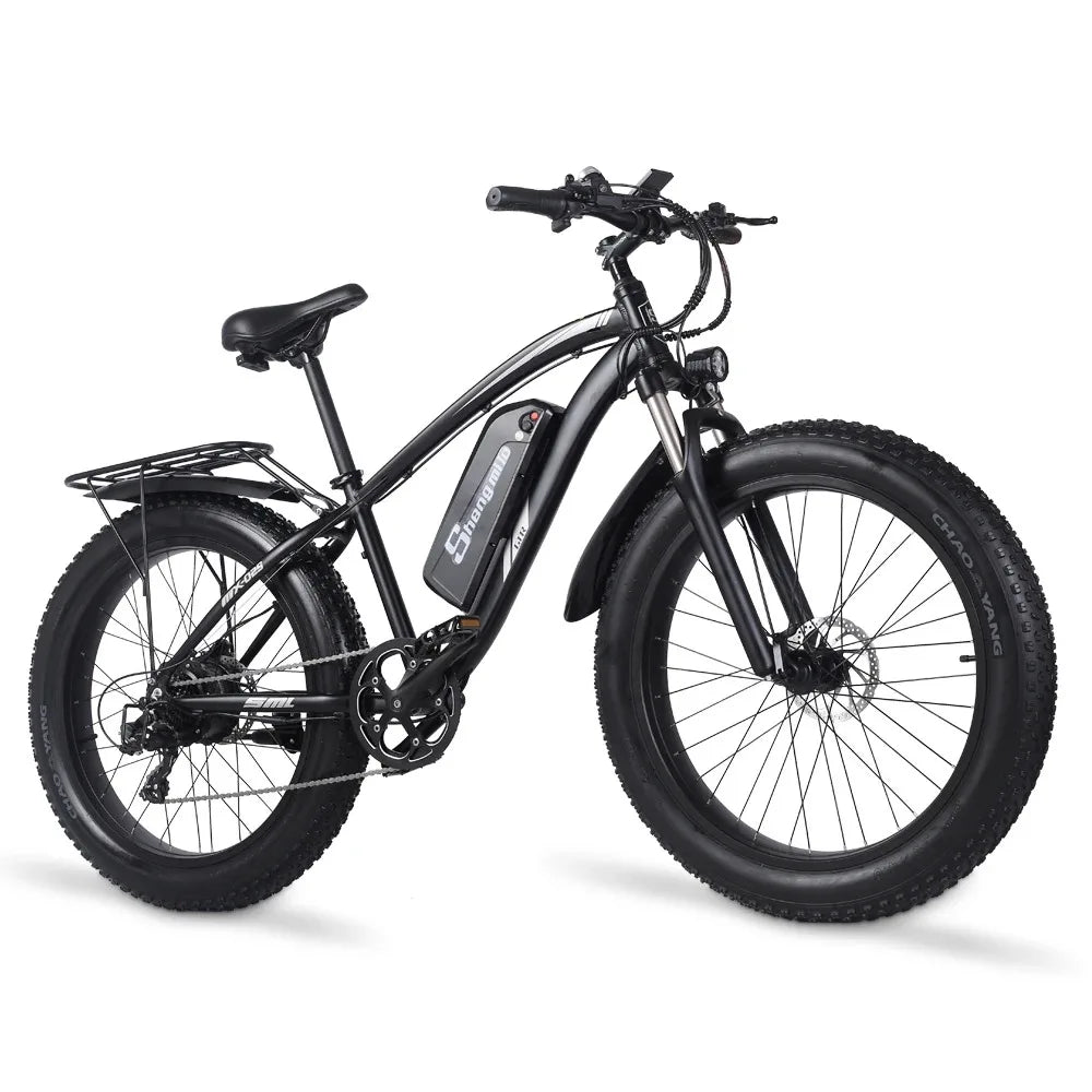 MX02S Electric Bike 48V1000W 26 In e bike 17AH Lithium Battery men's Mountain Bike Fat Tire Ebike Adult Electric Bicycle