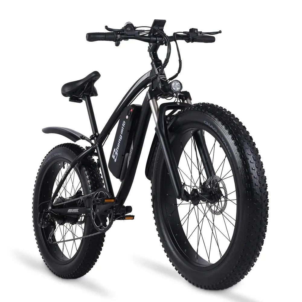 MX02S Electric Bike 48V1000W 26 In e bike 17AH Lithium Battery men's Mountain Bike Fat Tire Ebike Adult Electric Bicycle