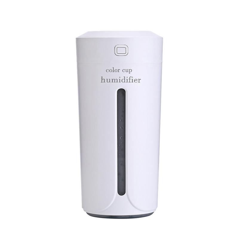 Color Cup USB Air Humidifier for Home Car Ultrasonic Mini Aroma Diffuser Air Purifier with LED Lights