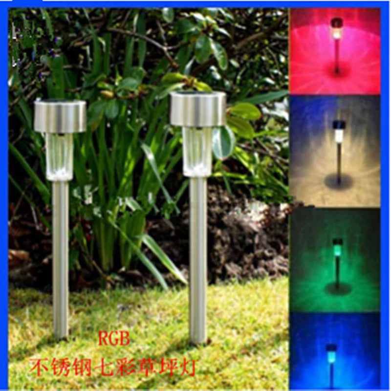 Stainless Steel Solar LED Garden Ligh