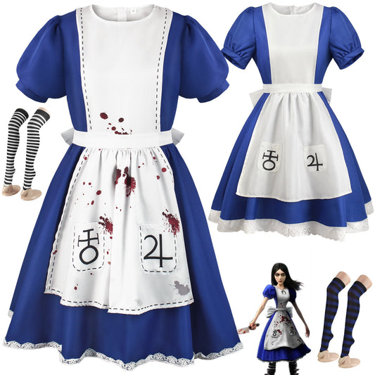 Alice's Crazy Return cosplay costume Alice's maid costume cosplay stage performance costume