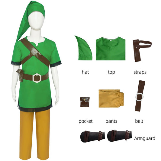 Legend of Zelda Sword of the Sky cosplay costume by Link Zelda cosplay costume