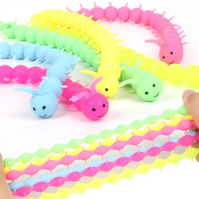 Cartoon unicorn cute pet animal lala music bracelet tpr soft rubber vent decompression noodle decompression toy