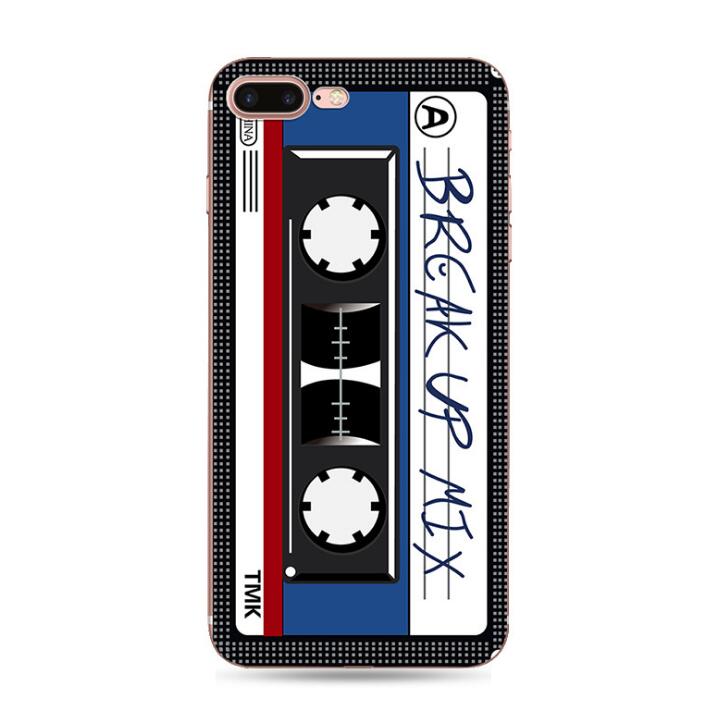 For iPhone 6S 7 7Plus 5 8 8Plus X XS Max SAMSUNG Retro Camera Cassette Tapes Boombox Calculator Keyboard Soft Phone Case Fundas