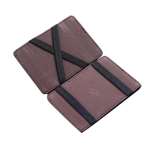 Mini Leather unisex women men Wallet Wallet ID