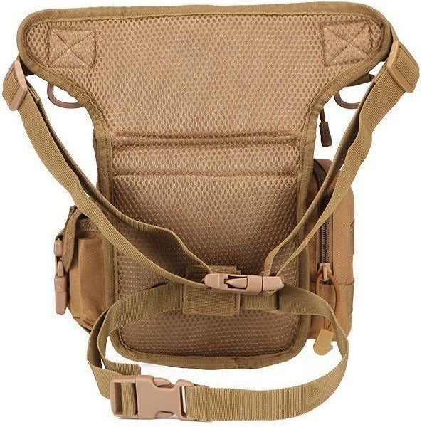 Waterproof Oxford Army camouflage single shoulder crossbody journalist photography sports leg bag