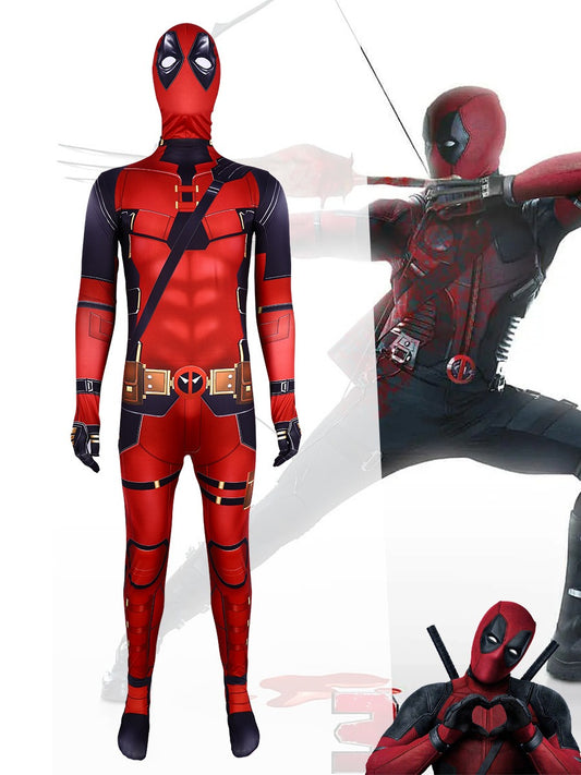 Amazon Wade Movie Same Style Cosplay Tight jumpsuit Stage Performance Dress Deadpool Deadpool 3