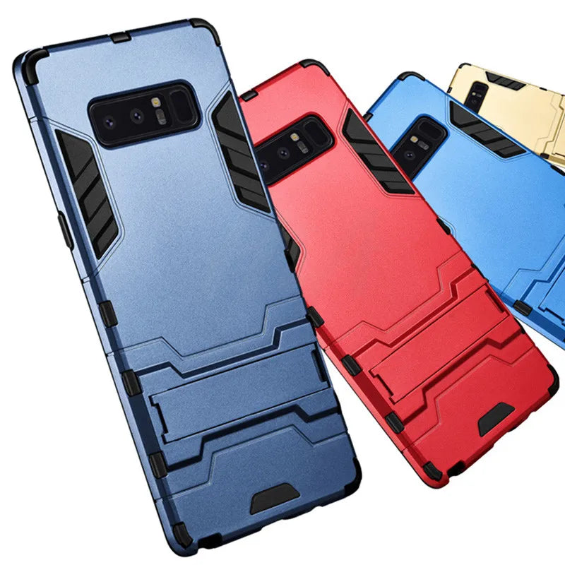 Full Cover Shockproof Armor Phone Case For Samsung Galaxy S9 S8 Plus S7 Edge Matte Protective Cover For Samsung Note 8 Case