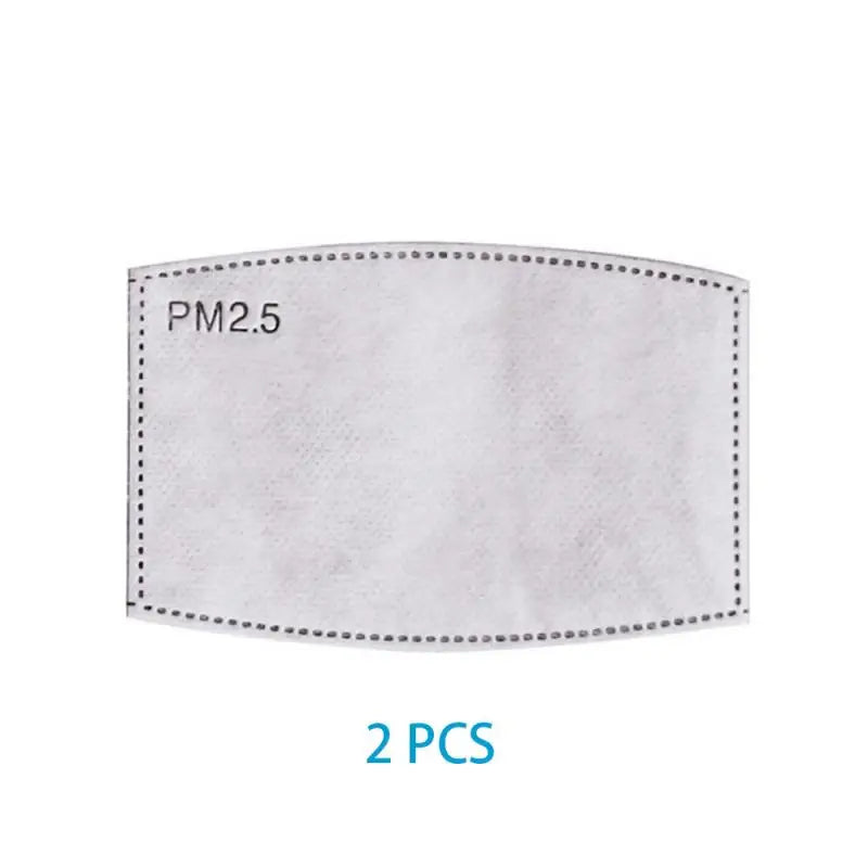 PM2.5 Anti Dust Mask Activated Carbon Filter Masks Windproof Mouth-muffle Proof Flu Face Masks With Filters