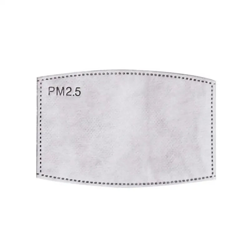 PM2.5 Anti Dust Mask Activated Carbon Filter Masks Windproof Mouth-muffle Proof Flu Face Masks With Filters