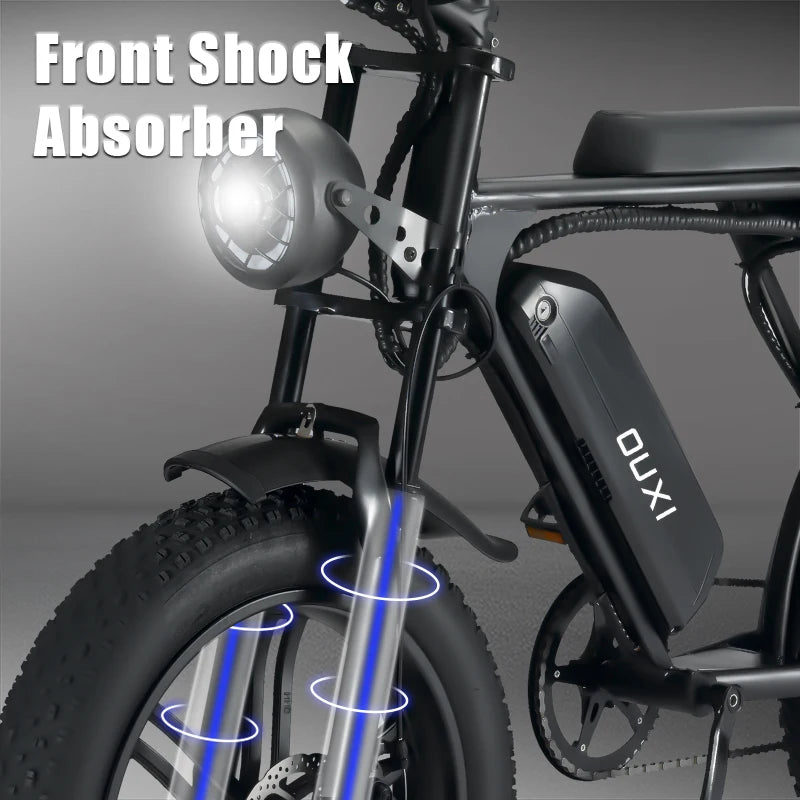 Orginal  V8 Fatbike Factory Price 250w High Speed Motor Cheap Electric Bicycle 20" Fat Tire Ebike For Adults in Stock EU USA