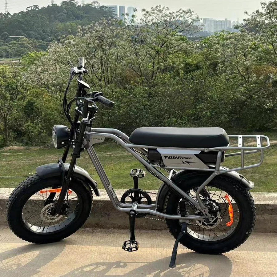 T3PRO E-Mountain electric Bicycle 20inch ebike 500/1000W Motor Fatbike 48V 12.5Ah Adult Electric Bike City e bike