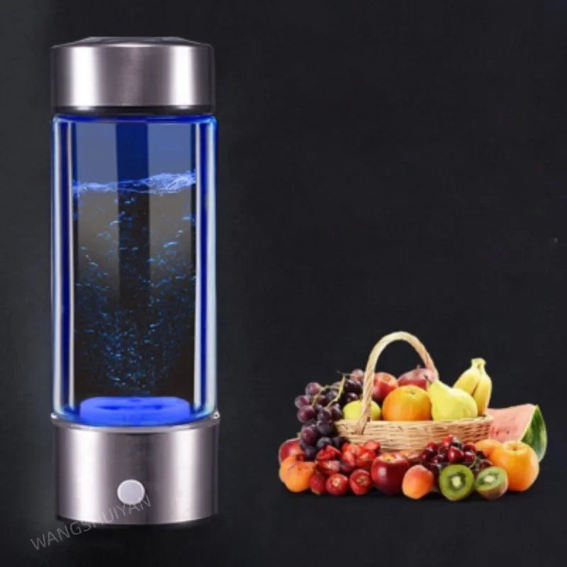 USB Hydrogen Rich Water Bottle Ionizer Generator Maker Energy Cup Anti-Aging Alkaline Electrolysis Machine Hydrogen Water