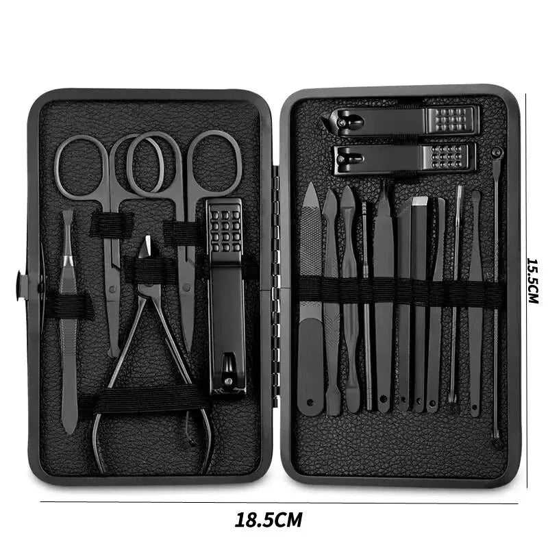 Nail Clipper Set Nail Clipper Set Case Diagonal Nail Clippers Pedicure Tools Ear Pick Scoop Magic Nail Tools to Remove Dead Skin