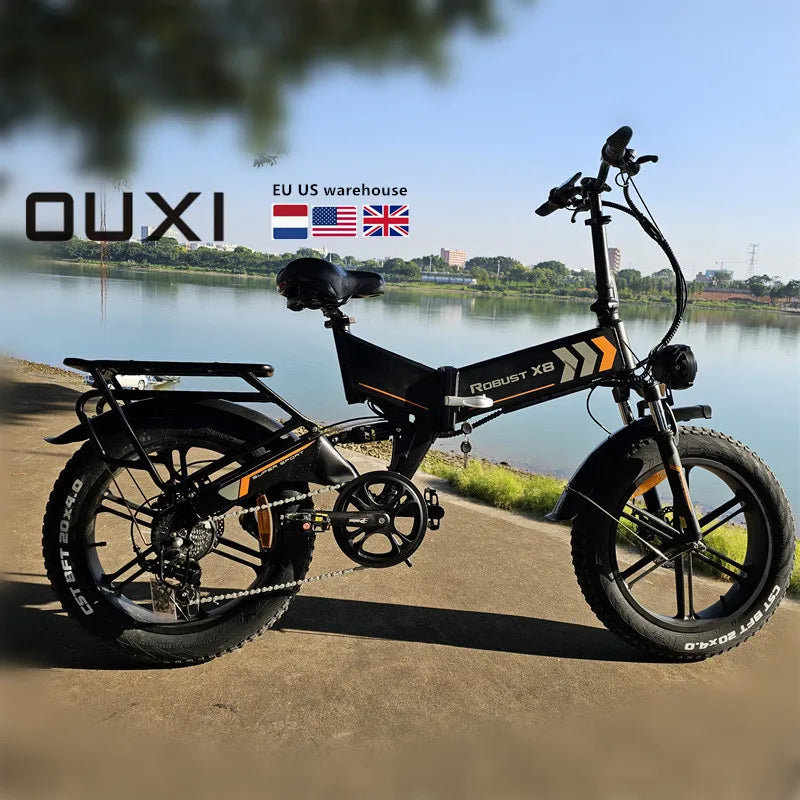 X8 20 inch 250w 500w 750w ebike folding electric bike e mountain bike electric fat tire bikes bicycle