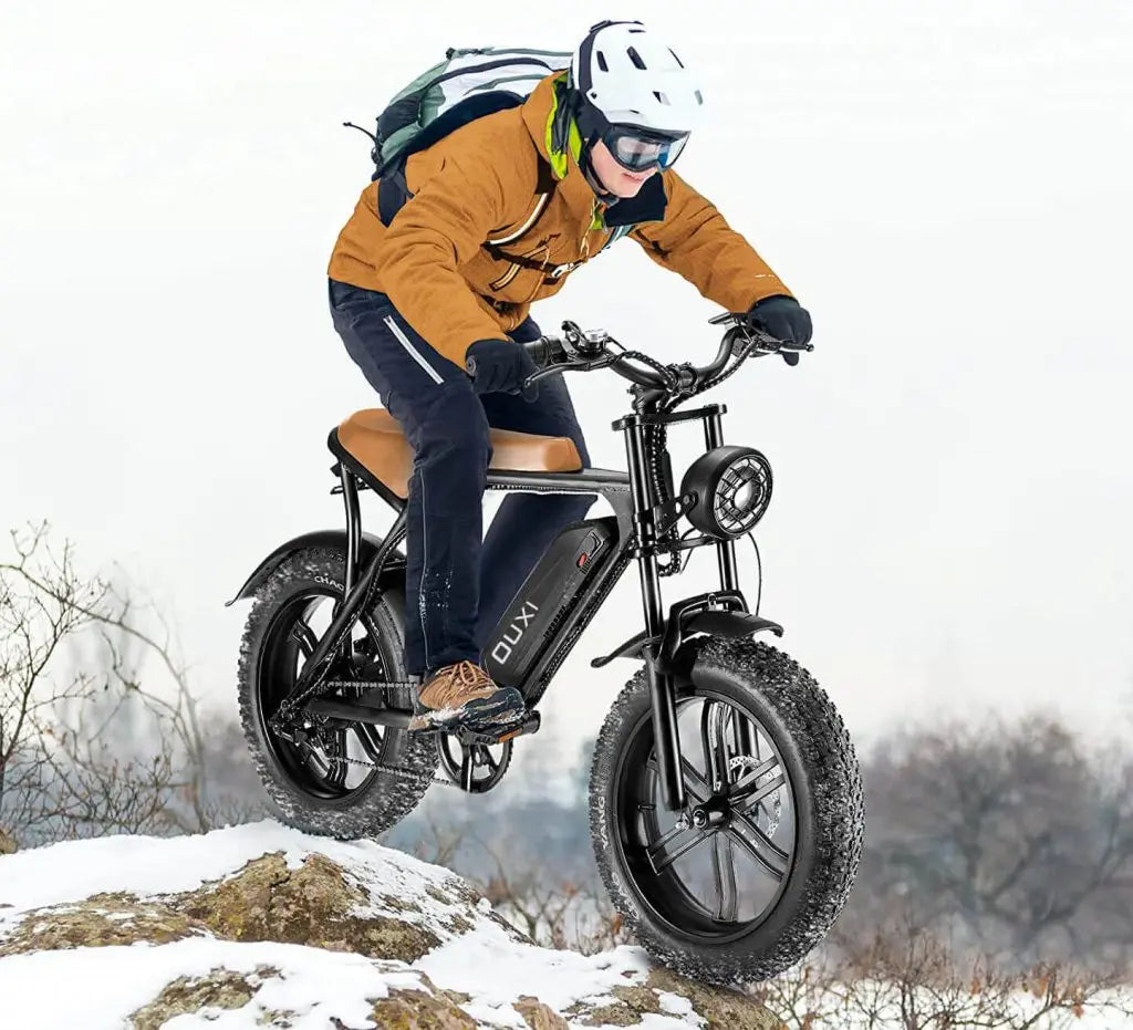 Authentic  V8 fatbike 250W 20Inch*4.0 electric city bike eu warehouse 7 speed fat tire electric bicycle