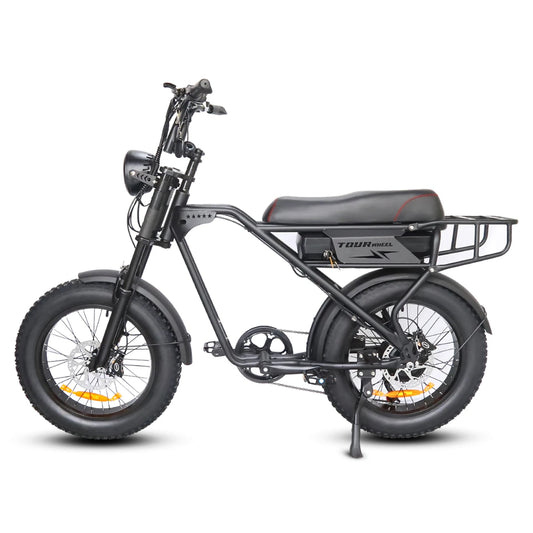 T3PRO E-Mountain electric Bicycle 20inch ebike 500/1000W Motor Fatbike 48V 12.5Ah Adult Electric Bike City e bike