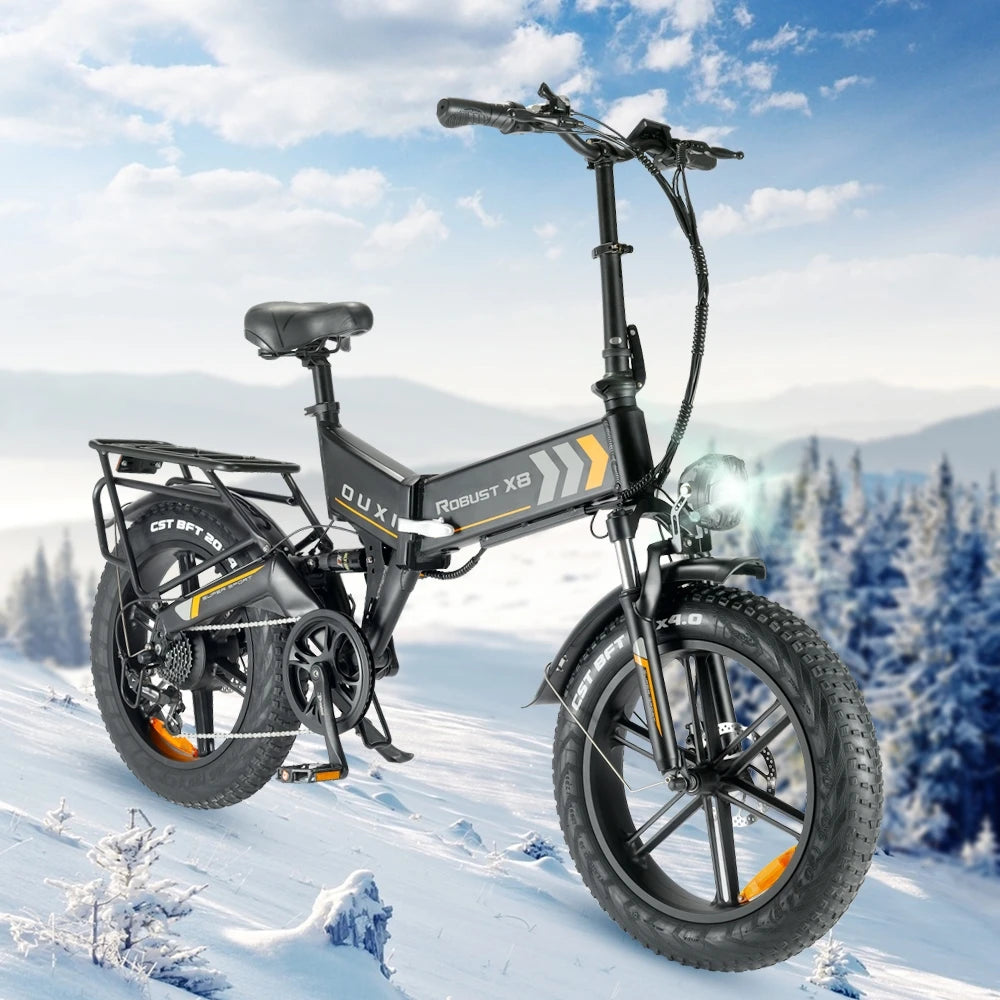 X8 20 inch 250w 500w 750w ebike folding electric bike e mountain bike electric fat tire bikes bicycle